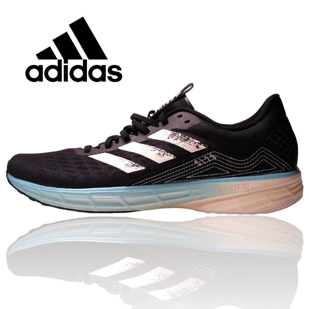 NEW Adidas SL20 Primeblue Lightstrike Black Running Shoes FU6618 - New with Tags